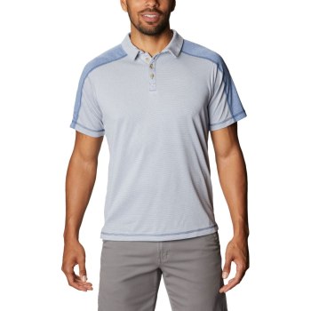 Columbia Polo Heren, Summit View DonkerGrijs, 21VNKWMOZ